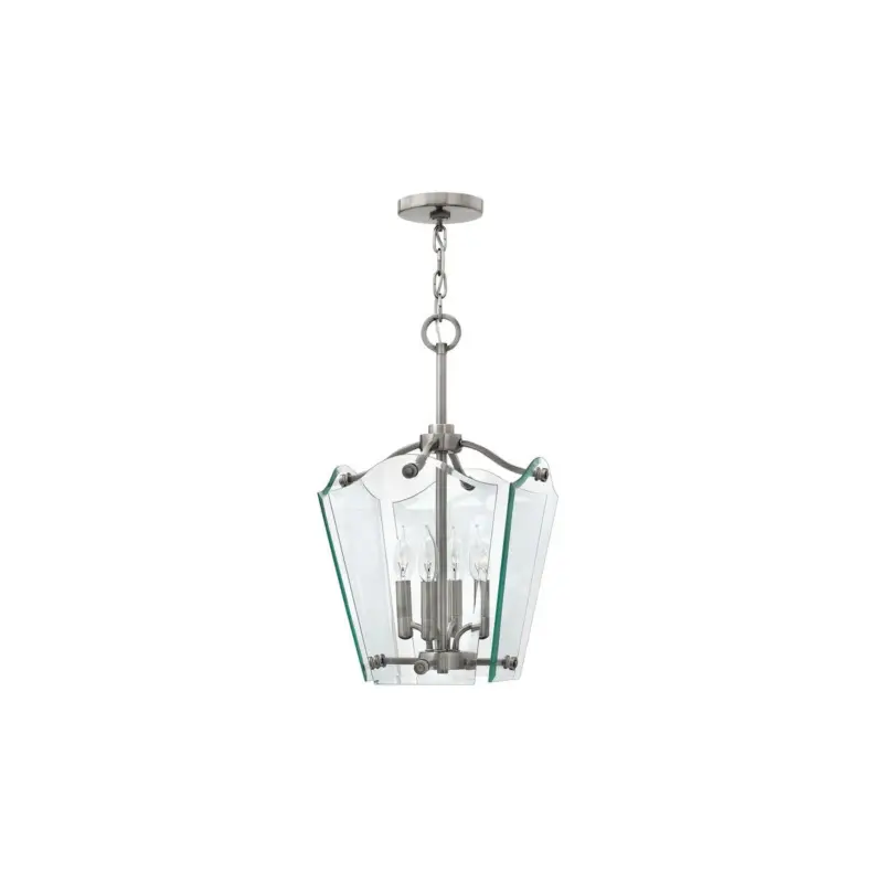 Top Vente Suspension Wingate H 54cm 4x60W Nickel poli antique