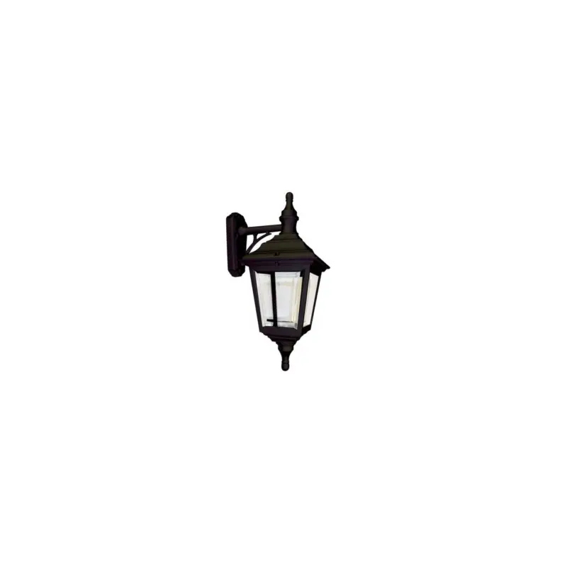 Applique Murale Kerry 1x100W Noir Promotion Saisonnière