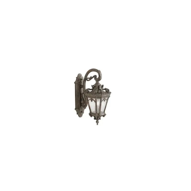 Achat Immédiat Applique Murale Tournai 2x60W Fer forgé doré