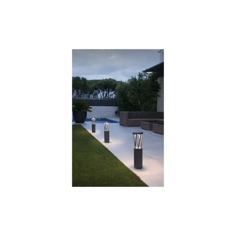 Acheter Direct Borne Twist Gris 1x10W SMD LED 500mm