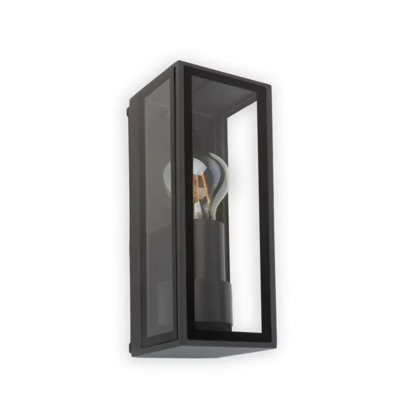 Applique murale Tamashi Gris 1x15W E27 Bon Marché