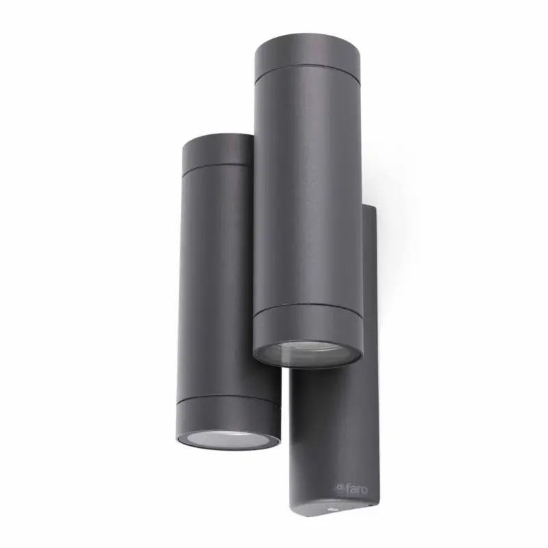 Applique Murale Double Gris foncé 4x35W STEPS Livraison Express