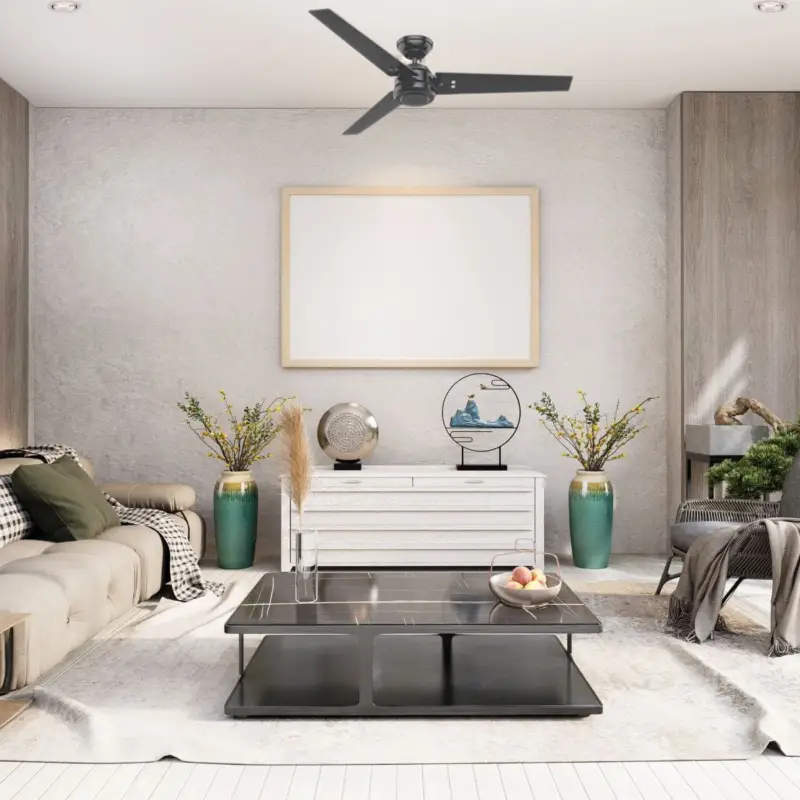 Ventilateur de Plafond Protos 132cm Noir Seulement Aujourd&rsquo;hui