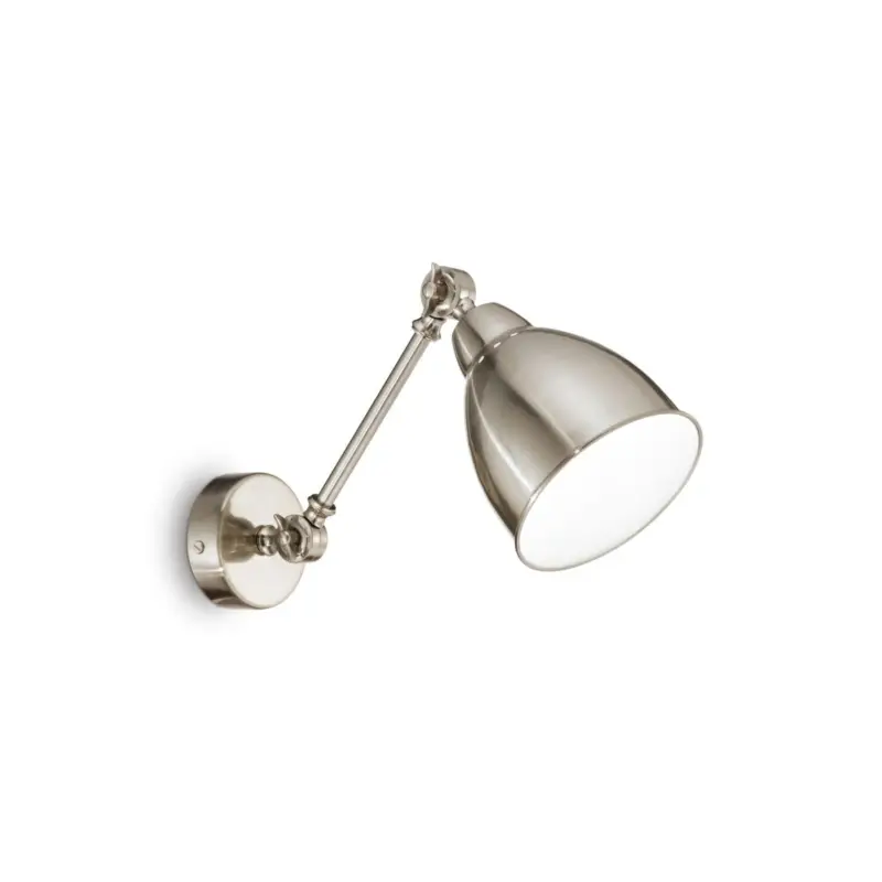 Marque Applique murale NEWTON Nickel 1x60W