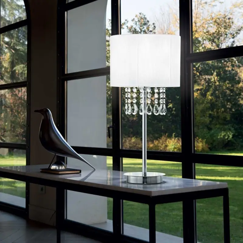 Lampe de chevet OPERA Blanc 1x60W Dernière Chance