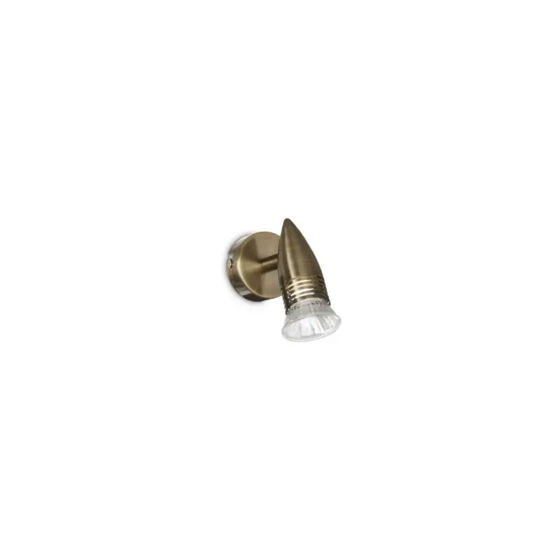 Vente Flash Applique murale ALFA Laiton vieilli 1x50W