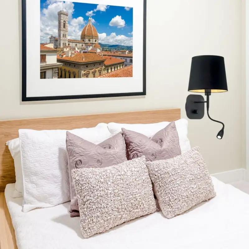 Acheter En Ligne Applique NORDIK AP2 Noir et or 40W max