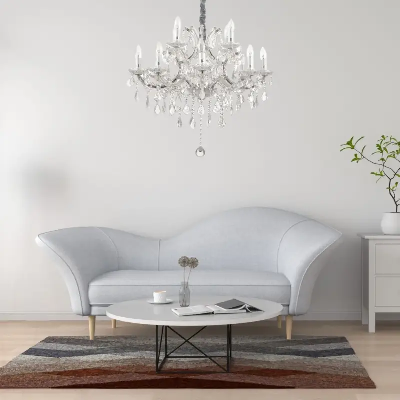 Lustre NAPOLEON SP12 Chromé 40W max Expédié Aujourd&rsquo;hui
