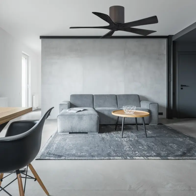 Ventilateur de Plafond Irene-5H 106cm Bronze Noir Offre Du Jour
