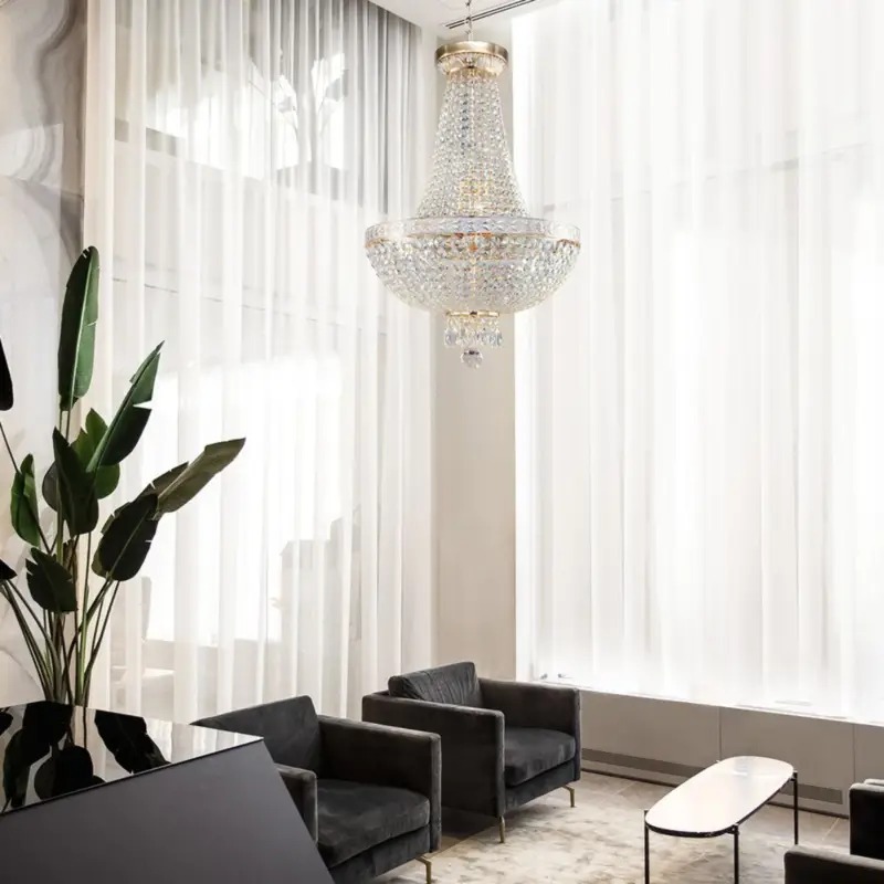 Offre Limitée Lustre Montgolfiere Bella Or 6x60W E14 D400