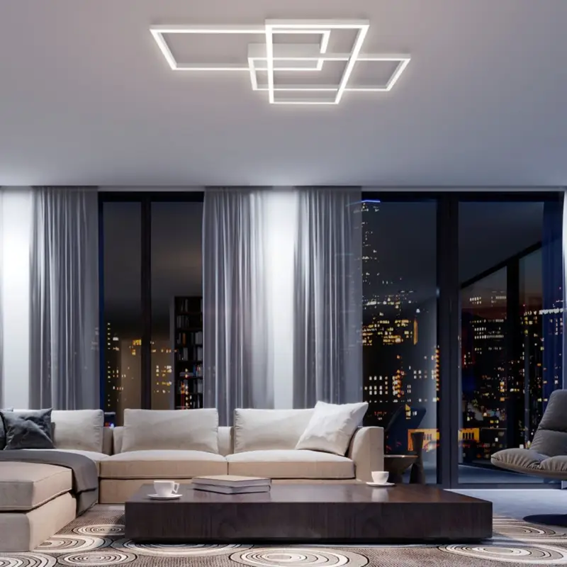 Offre Du Jour Plafonnier Rida Blanc LED 80W