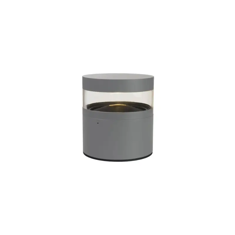 Borne Gris aluminium STAVANGER 7W 28cm Solde