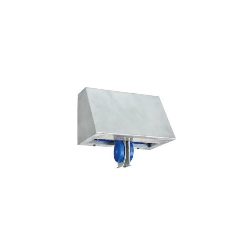Promotion Saisonnière Applique murale SKI Galvanisé 5,2W LED avec 2 prises