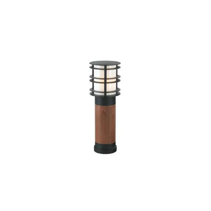 Borne Maron et NOIR STOCKHOLM 46W Max 49cm Opale IP65 Prix Bas