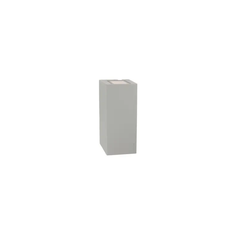 Commande En Gros Applique Murale Gris aluminium LILLEHAMMER 2X3,7W 18,5cm-NOR_1580AL