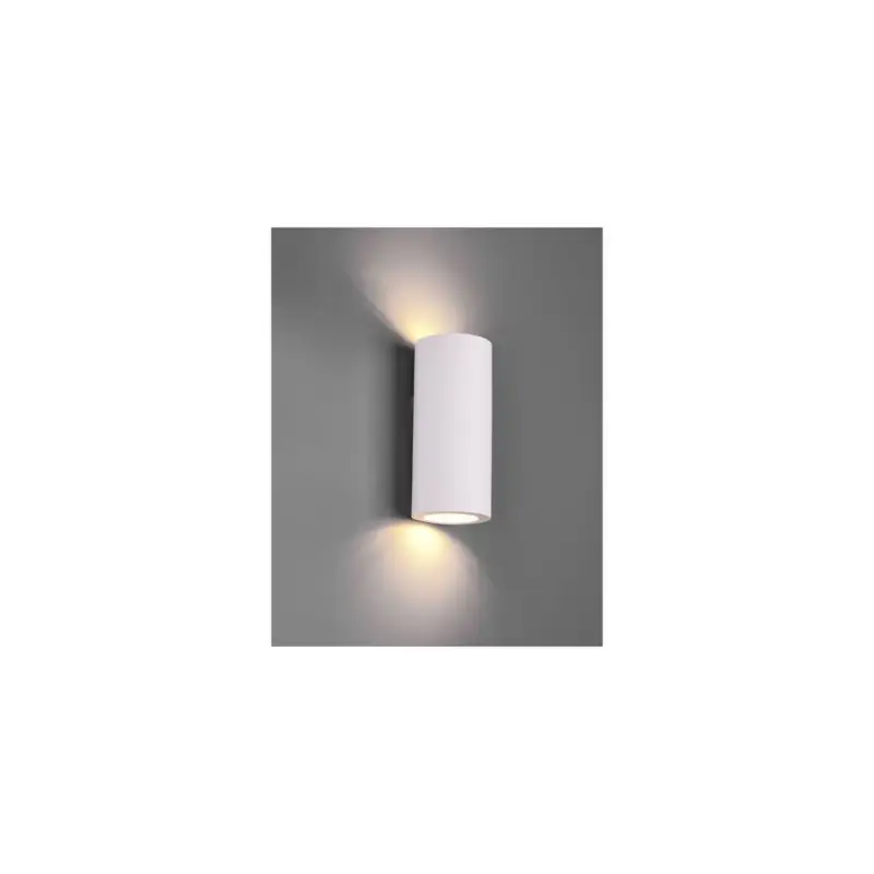 Applique en Plâtre Zazou Blanc 2x10W GU10 Dernier Modèle