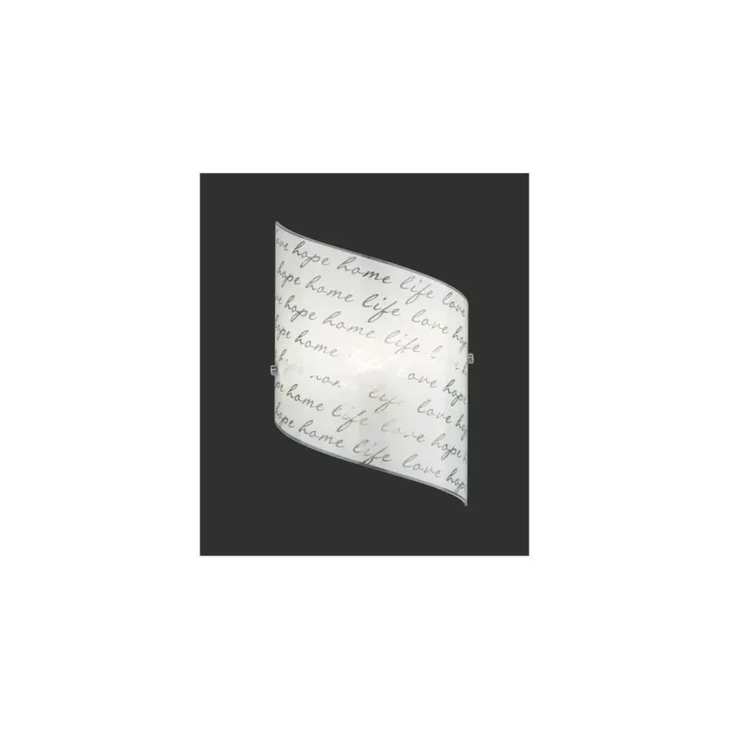 Applique Signa Blanc 1x40W E27 Affaire À Saisir