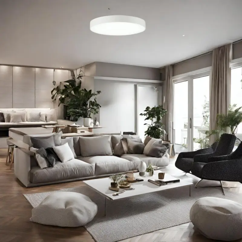 Plafonnier HALO Blanc LED 21,5W 4000K Expédié Aujourd'hui
