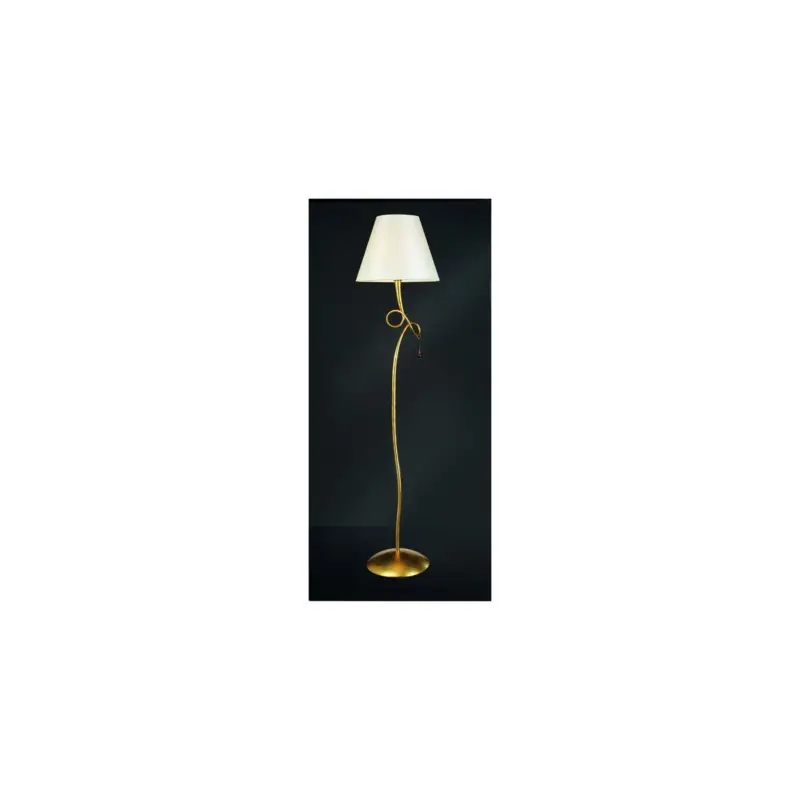 Dernière Chance Lampadaire PAOLA Or 1x60W