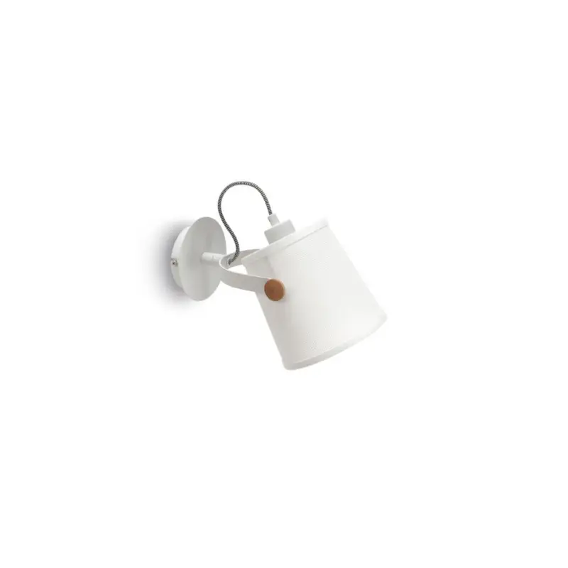 Applique Murale NORDICA Blanc Bois 1x23W Prix Choc