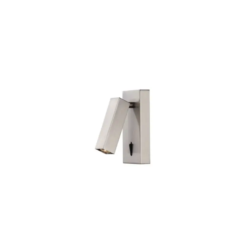 Retour Gratuit Applique Murale TARIFA Nickel satiné LED 1x3W
