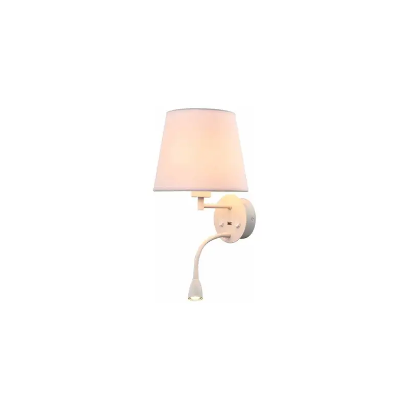 Promotion Saisonnière Applique Murale CAICOS Blanc Mate LED 1x3W