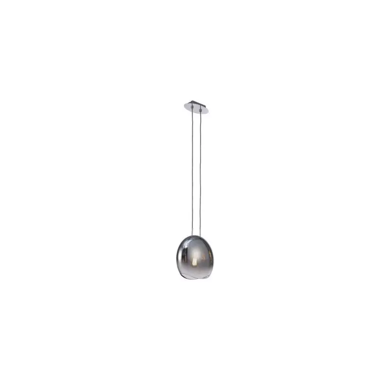 Suspension LENS ChroméE14 1x40W 180cm Meilleur Prix