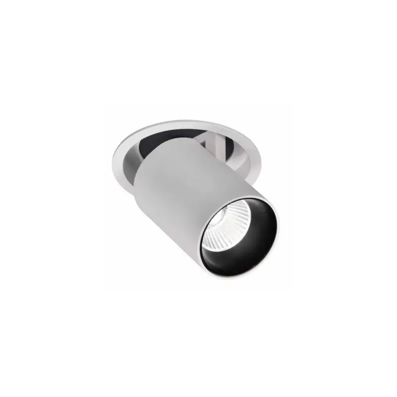 Réduction Encastré GARDA Blanc Noir 7W 3000K