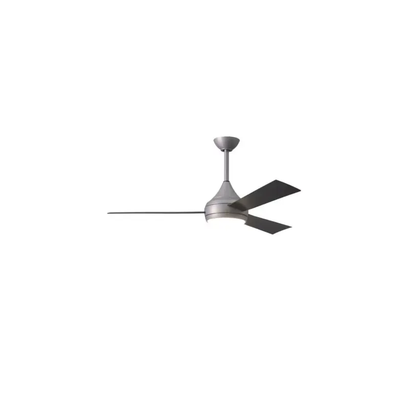 Ventilateur plafond avec lumiere Donaire 132cm Inox Bronze Expédition Rapide