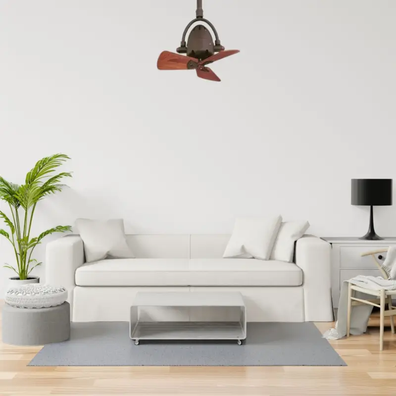 Offre Exclusive Ventilateur de plafond Diane 40cm Bronze Acajou