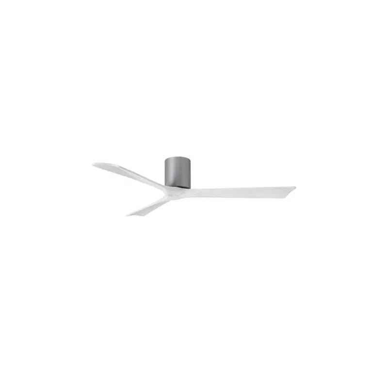 Ventilateur de Plafond Irene-3H 152cm Nickel Blanc Commande En Gros