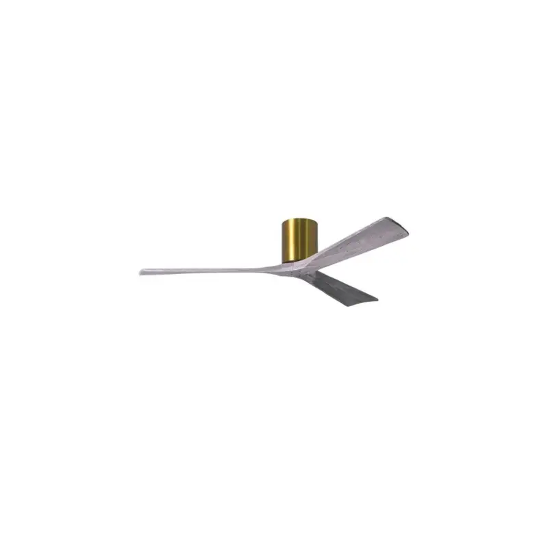 Prix Bas Ventilateur de Plafond Irene-3H 152cm Laiton Bois vieilli