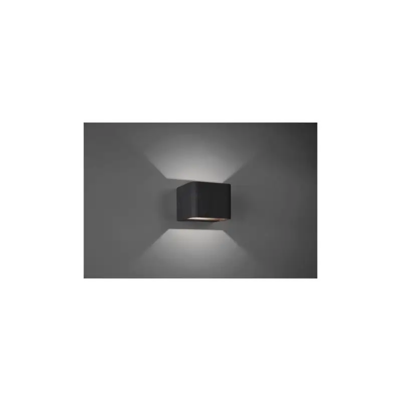 Achat Immédiat Applique Melvin Noir Mat 1x4W SMD LED