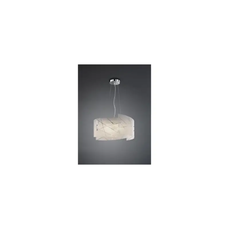 Suspension Sandrina Blanc 3x40W E27 Bon Plan
