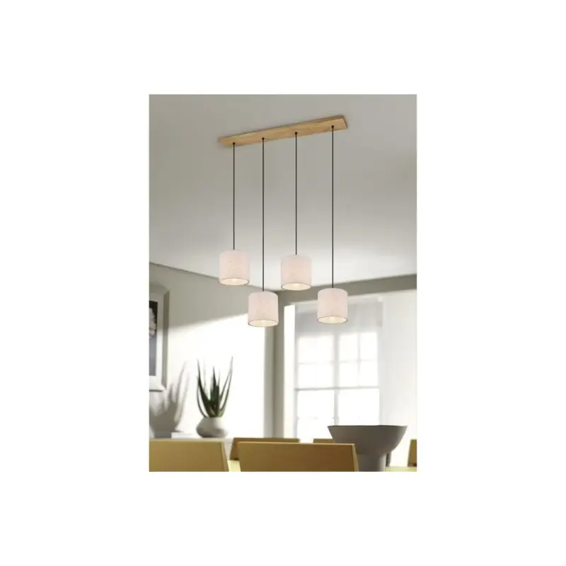 Retour Gratuit Suspension Elmau Nickel Antique 4x60W E27