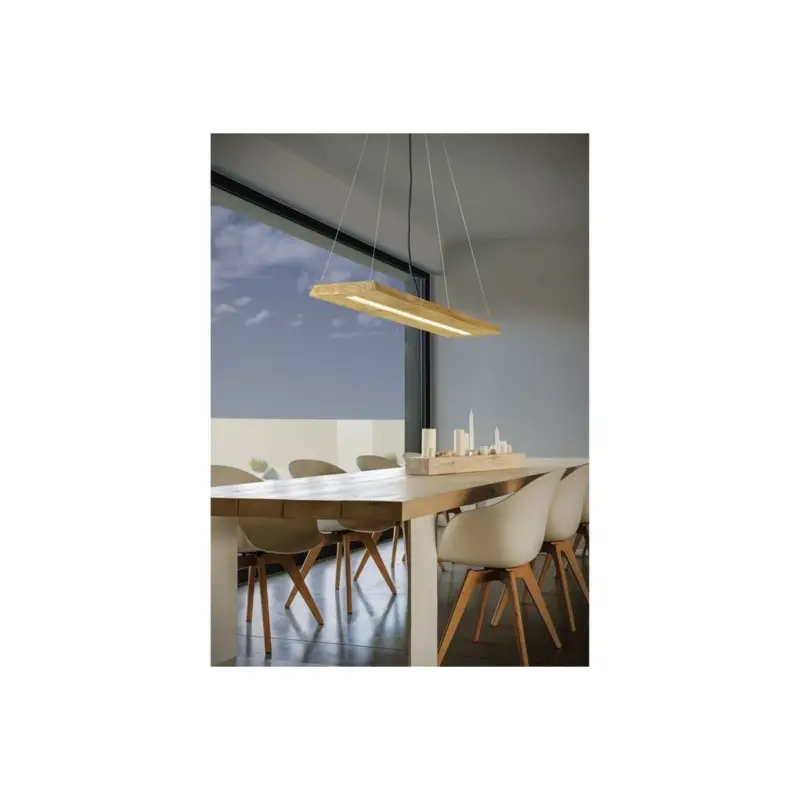 Vente Flash Suspension Brad Bois 1x27W SMD LED