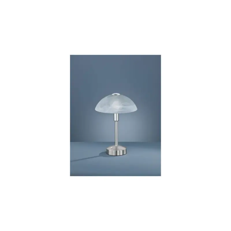 Lampe de table Donna Nickel Mat 1x4W SMD LED Promotion Saisonnière