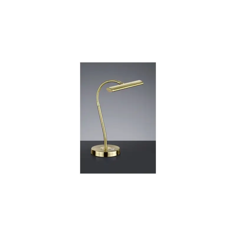 Lampe de table Curtis Laiton Mat 1x4W SMD LED Pas Cher