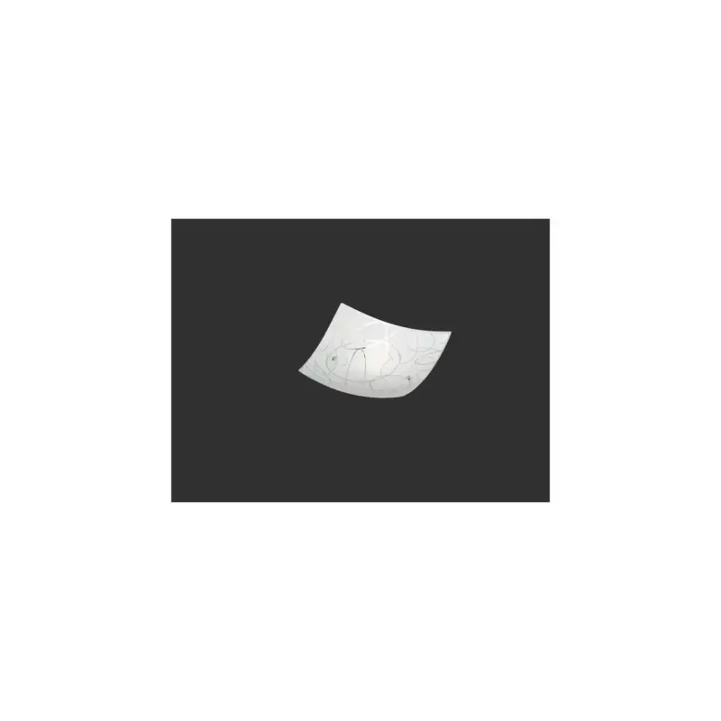 Usine Directe Plafonnier Spirelli Blanc 1x40W E27