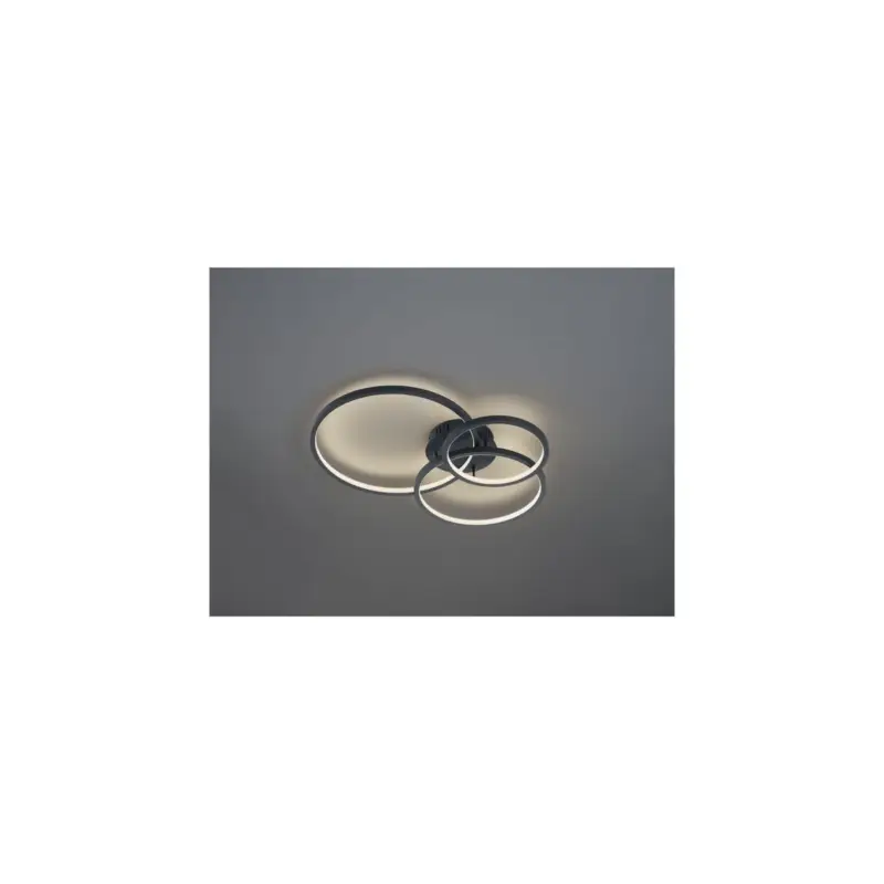 Commander Maintenant Plafonnier Aaron Anthracite 1x36W SMD LED