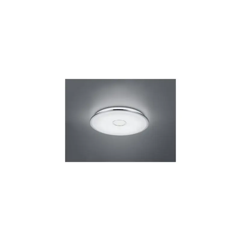 Expédié Aujourd&rsquo;hui Plafonnier Osaka Chromé 1x100W SMD LED