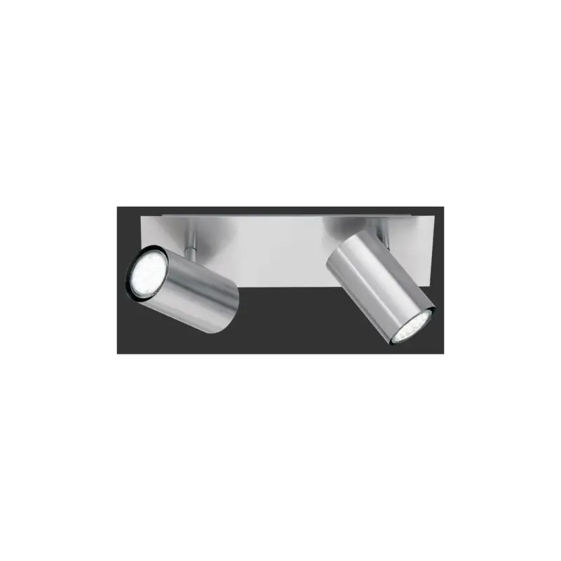 Paiement Sécurisé Plafonnier Marley Nickel Mat 2x35W GU10