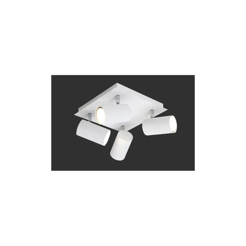 Plafonnier Marley Blanc 4x35W GU10 Dernière Chance