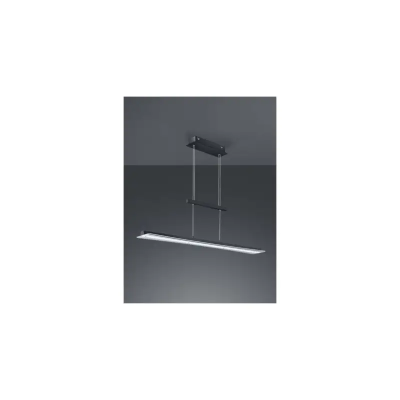 Suspension Smash Noir Mat 1x18W SMD LED Nouvelle Collection