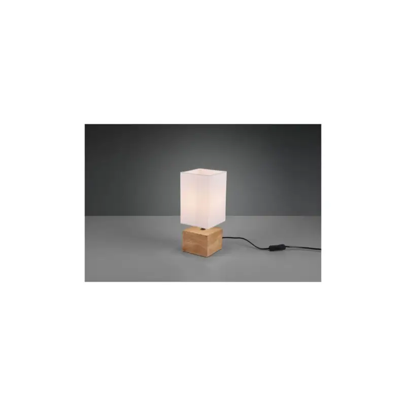 Haute Qualité Lampe de table Woody Bois 1x40W E14