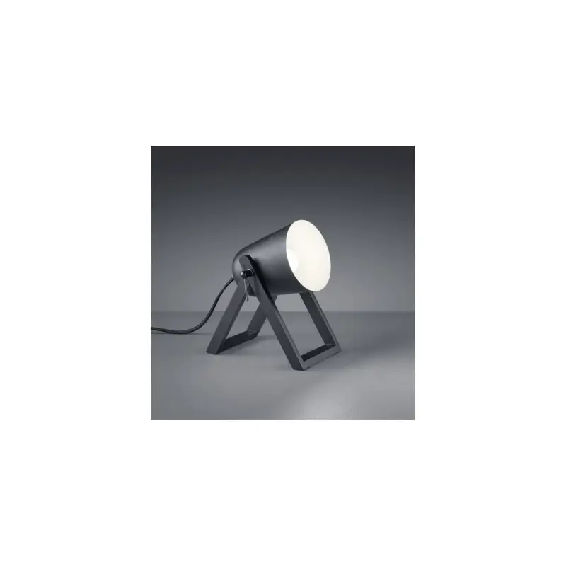 Retour Gratuit Lampe de table Marc Noir Mat 1x25W E27