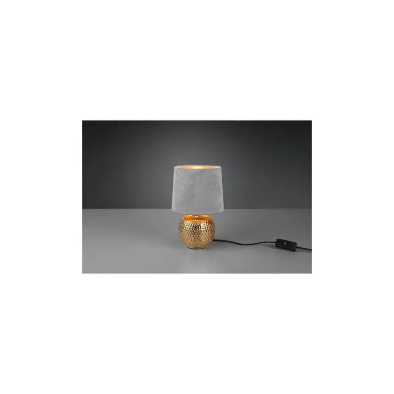 Lampe de table Sophia Or Gris 1x40W E14 Prix Choc