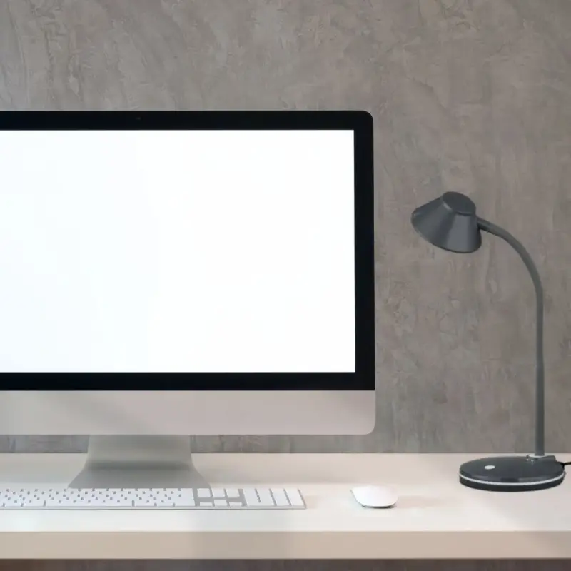 Pas Cher Lampe de table Berry Titane 1x3W SMD LED