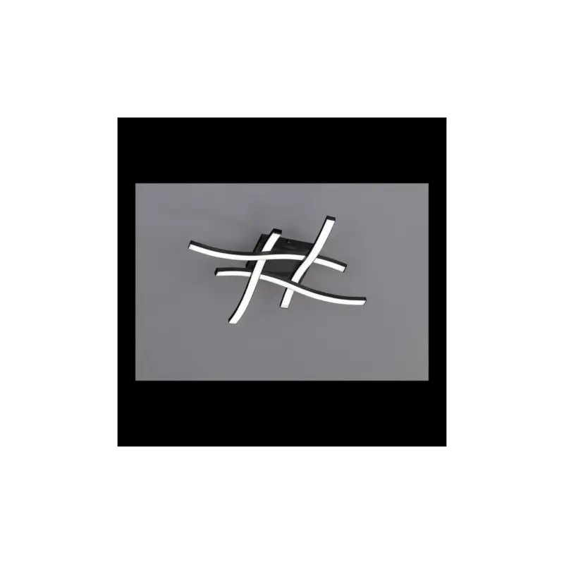 Produit De Marque Plafonnier Route Noir Mat 4x5W SMD LED