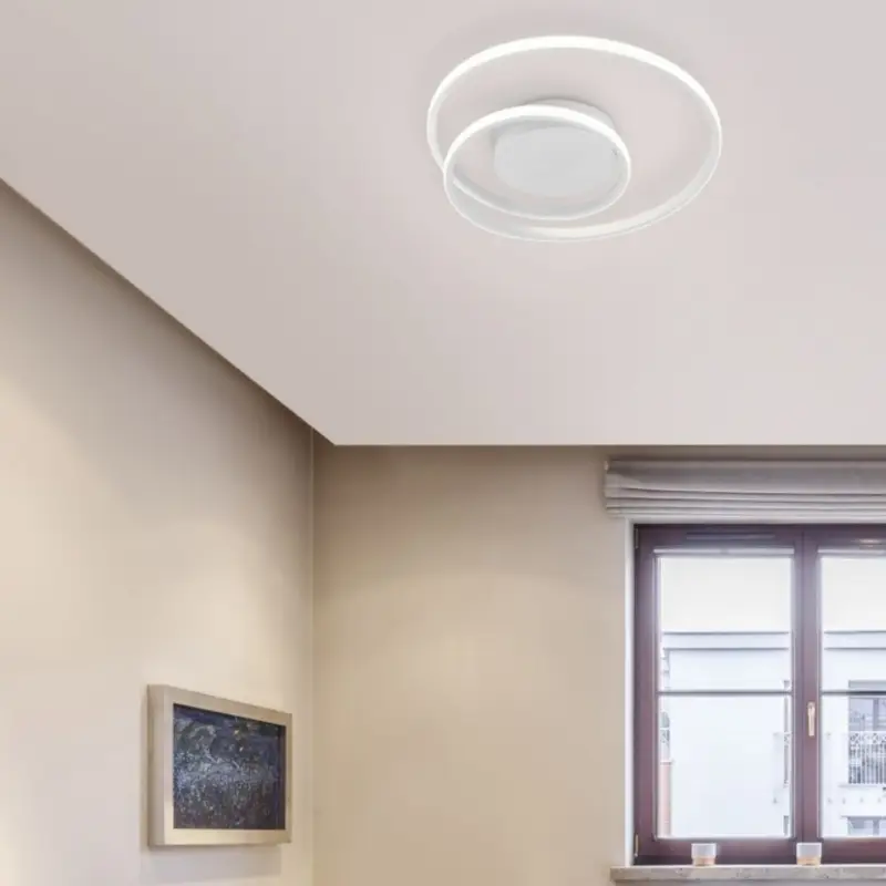 Plafonnier Zibal Blanc Mat 1x22W SMD LED Quantité Limitée